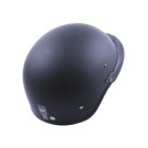 Шлем-каска мотоциклетный VIRTUE MD-513-1, черный матовый с тонированным стеклом, size M 