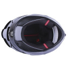 Шлем мотоциклетный интеграл VIRTUE MD-821, черный глянцевый, size L