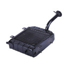Радиатор на трактор Xingtai 24B, Shifeng 244,Taishan 24 с дизельным двигателем M130/138
