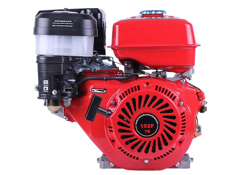 Двигун бензиновий 192F TT AGRO MOTO (з виходом валу під шпонку, 25 мм) 16 к.с.