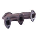 Коллектор выпускной (тип3) КМ385ВТ DongFeng 240/244, Foton 240/244, Jinma 240/Коллектор выпускной TTG на минитрактор DongFeng 240/244, Foton 240/244, Jinma 240/244 с дизельным двигателем КМ385ВТ, тип 3