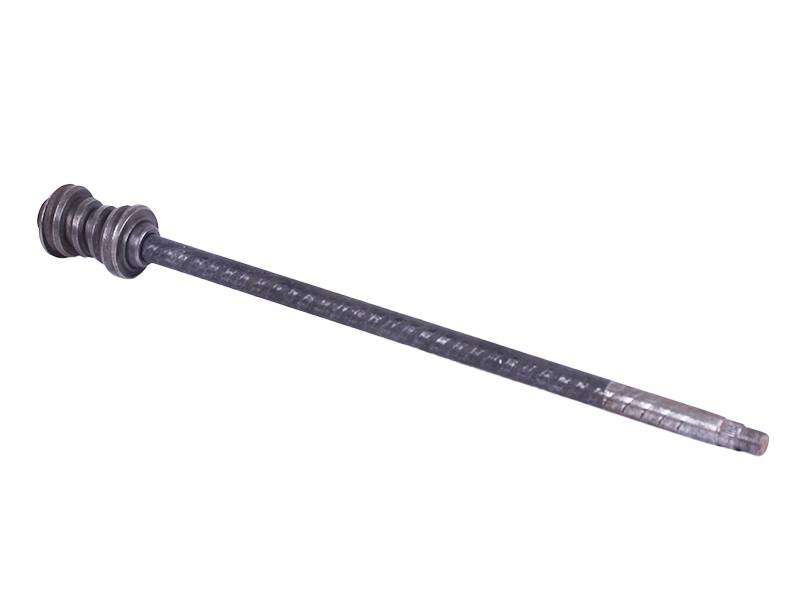 Вал рулевого механизма L-550mm с червяком (старого образца) — Xingtai 120/220, тип 2