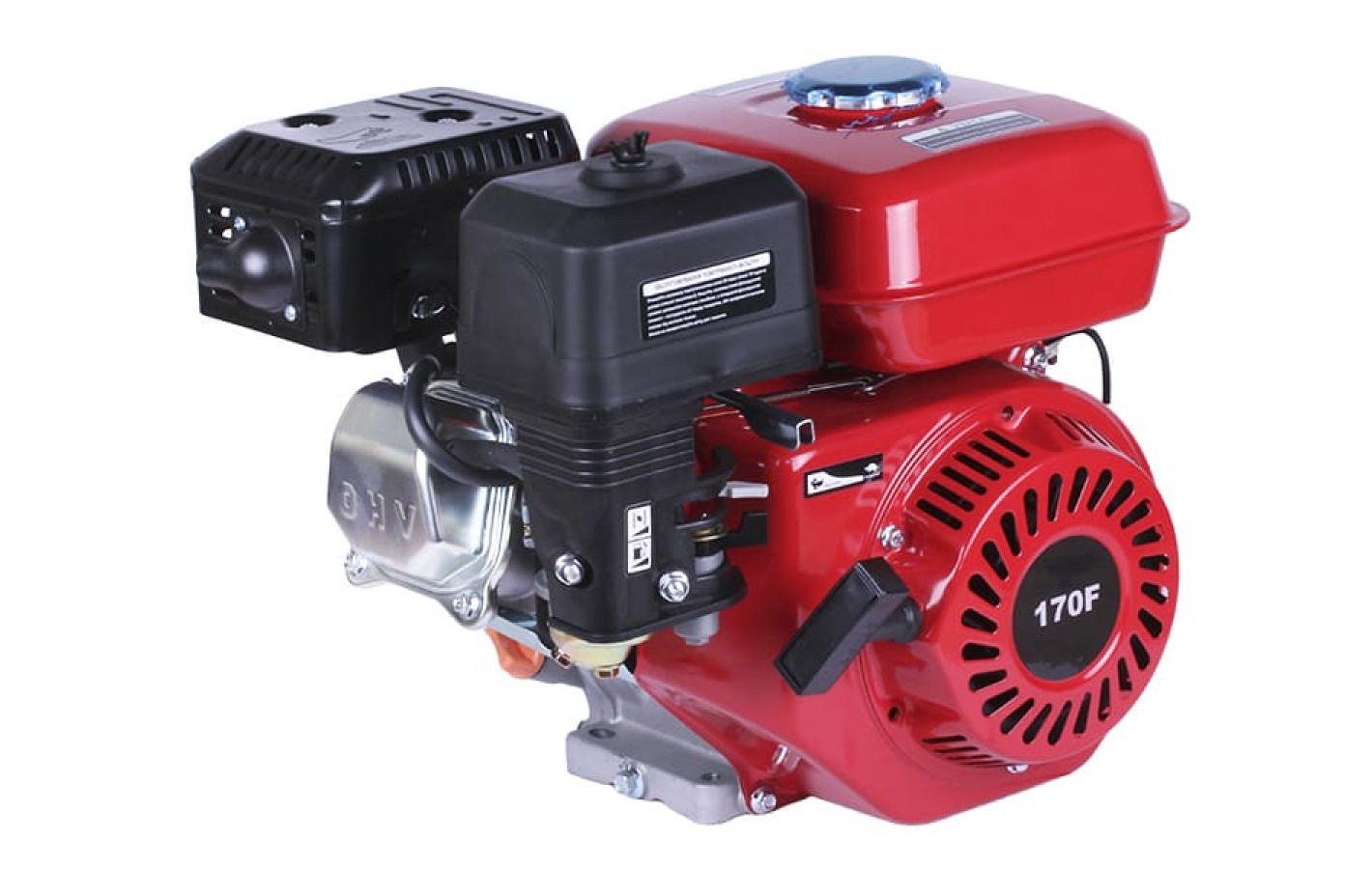 Двигун бензиновий 170F TT AGRO MOTO (з виходом валу під різьблення, 16 мм) 7л.с.