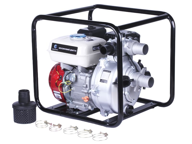 Водяная помпа TT AGRO MOTO (double suction impeller) ZX20H-170F (16м3/час, диаметр 50mm)