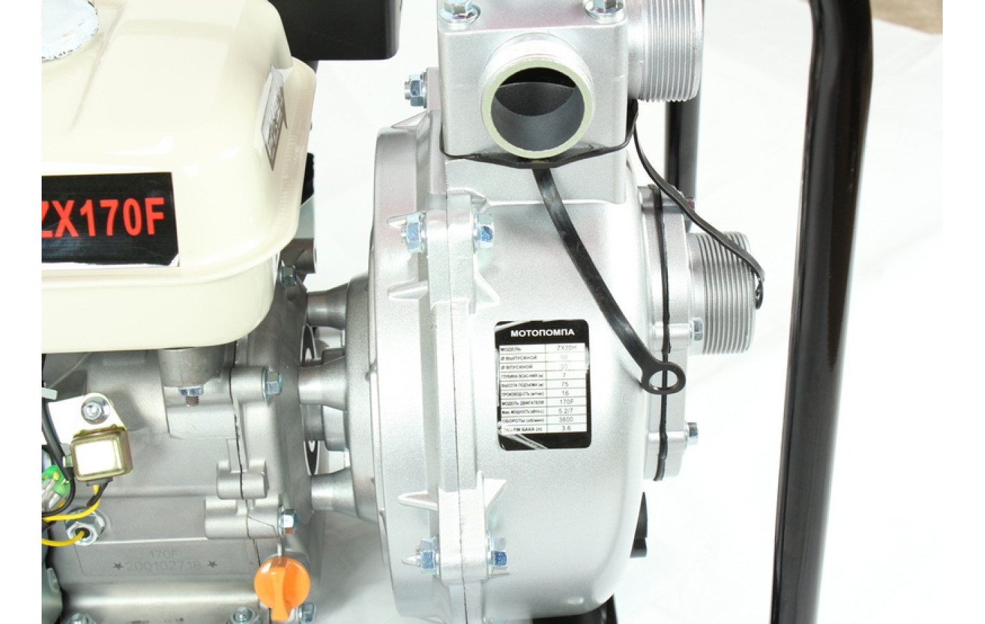 Водяная помпа TΛTΛ (double suction impeller) ZX20H-170F (16м3/час, диаметр 50mm)