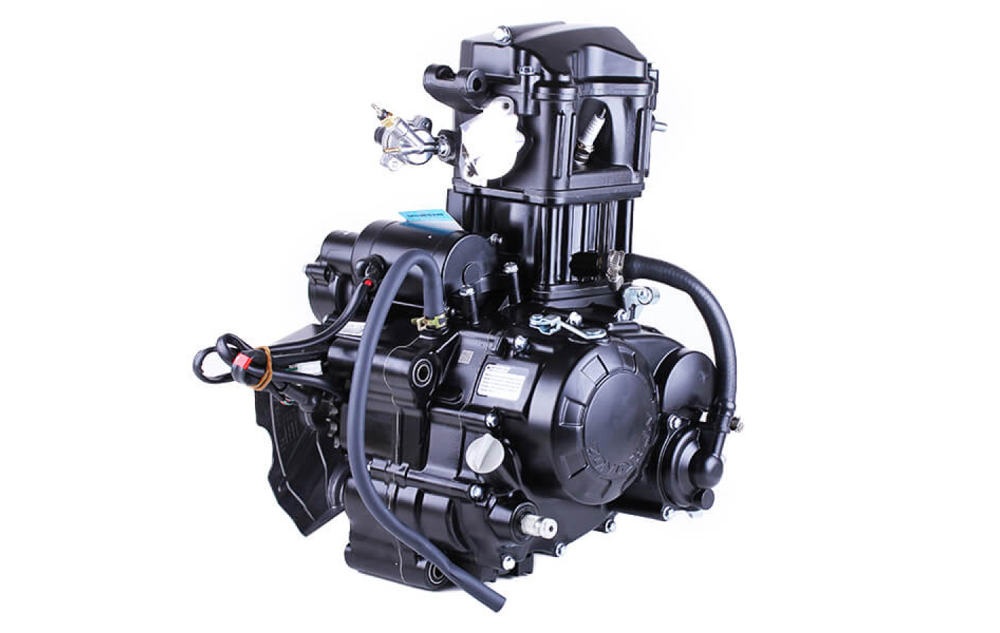 Двигатель бензиновый CG 200 TT AGRO MOTO на мотоцикл ZONGSHEN, с водяным охлаждением, бензиновый, механика, 5 передач, 14.0 л.с. УЦЕНКА