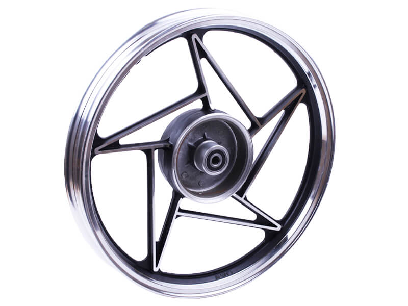 Диск задній TT AGRO MOTO R18×1,85 литий (чорний), барабанне гальмо на мотоцикл СВ-125/150 УЦІНКА