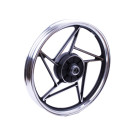 Диск задній TT AGRO MOTO R18×1,85 литий (чорний), барабанне гальмо на мотоцикл СВ-125/150 УЦІНКА