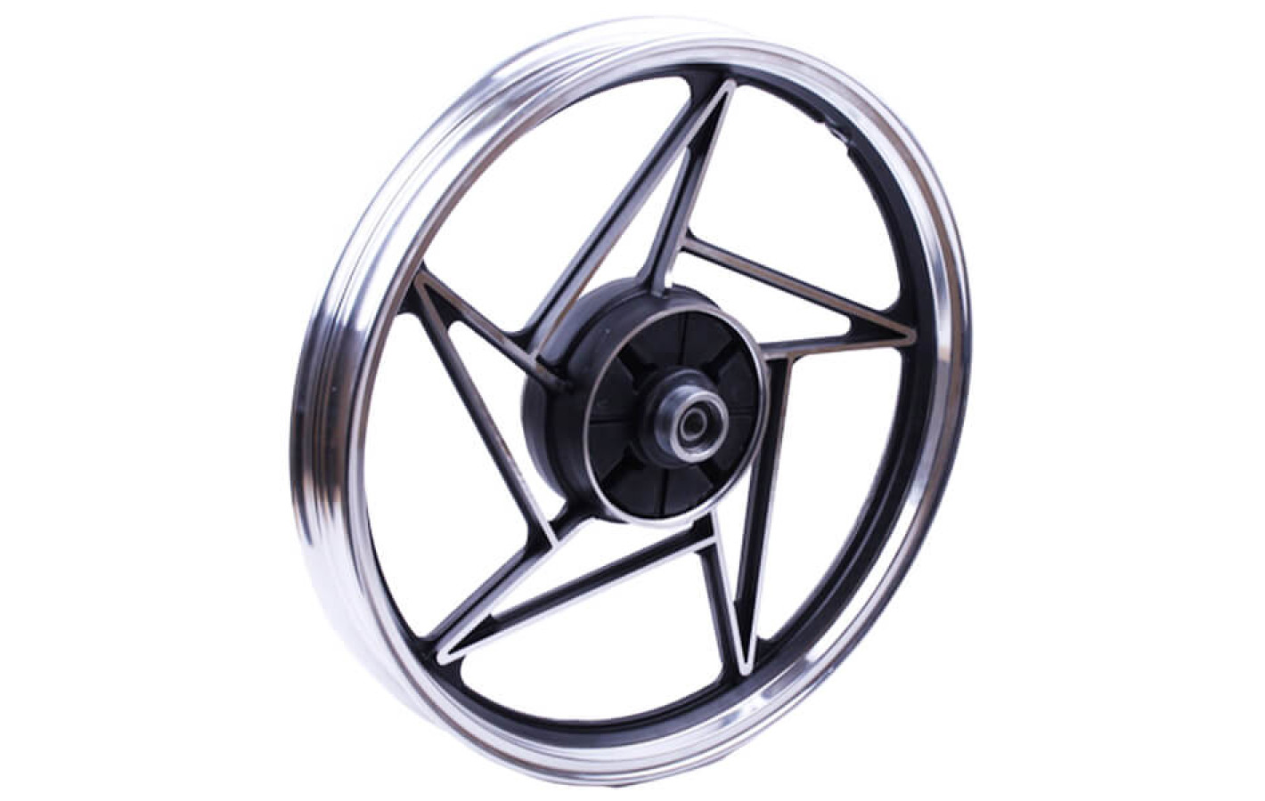 Диск задній TT AGRO MOTO R18×1,85 литий (чорний), барабанне гальмо на мотоцикл СВ-125/150 УЦІНКА