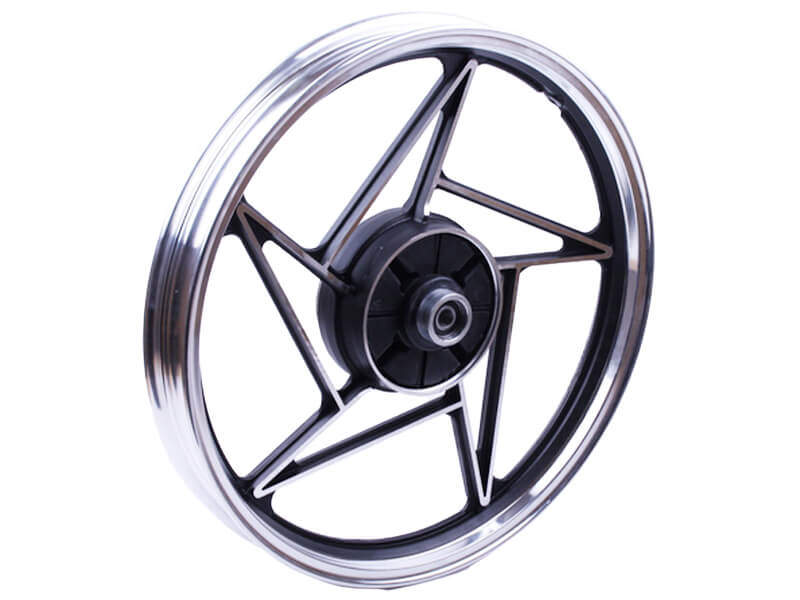 Диск задній TT AGRO MOTO R18×1,85 литий (чорний), барабанне гальмо на мотоцикл СВ-125/150 УЦІНКА