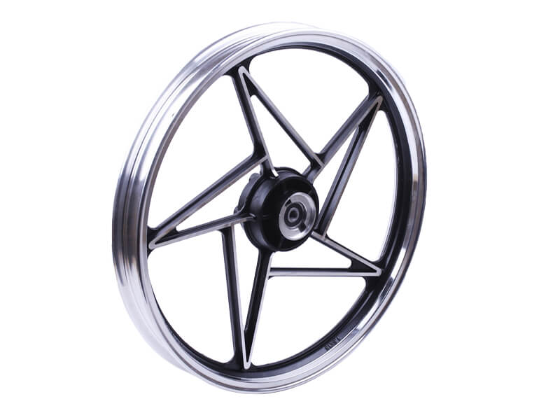 Диск передній TT AGRO MOTO R18×1,6 на мотоцикл СВ-125/150, литий, чорний, дискове гальмо