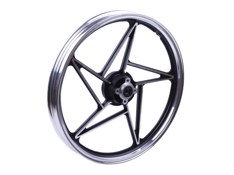 Диск передній TT AGRO MOTO R18×1,6 на мотоцикл СВ-125/150, литий, чорний, дискове гальмо