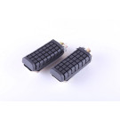 Подножки для ног передние TΛTΛ на бензиновый двигатель СВ-125/150, к-т: 2 шт.