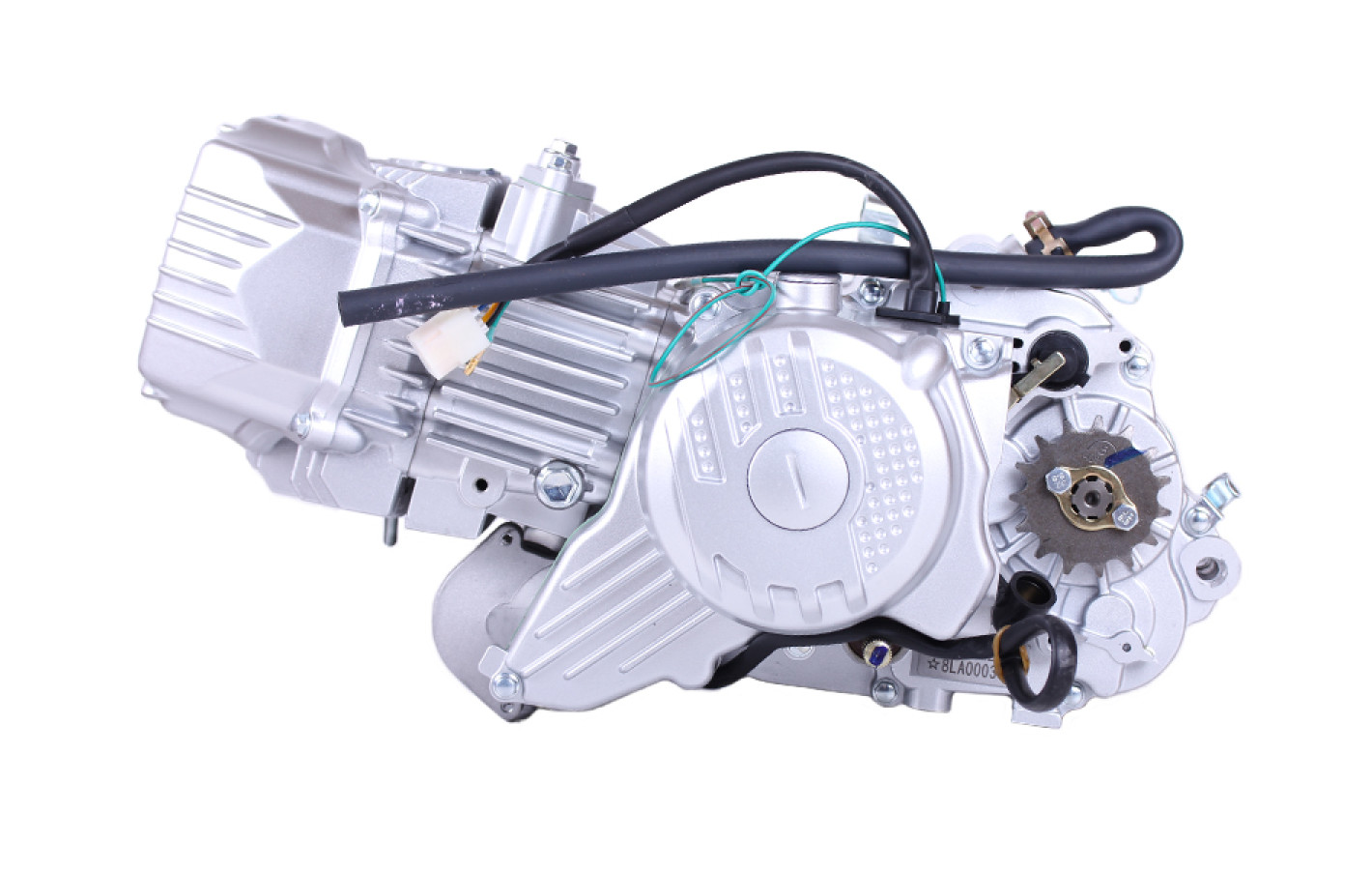 Двигатель W190 1P62FMJ X-PIT + нижний электростартер, 5 передач, масляное охл.