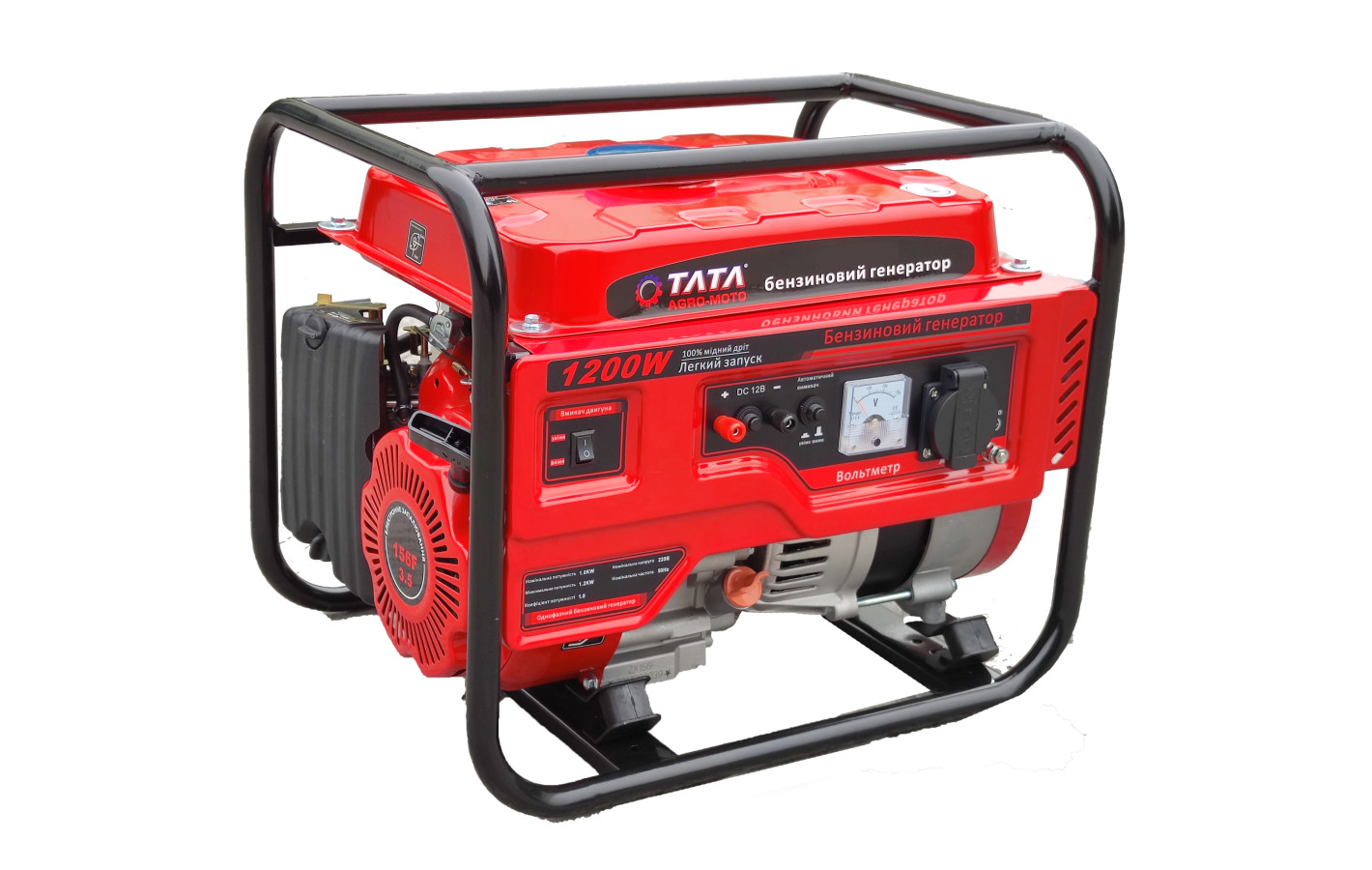 Генератор бензин з електростартером TΛTΛ ZX10000-3DE 7KW