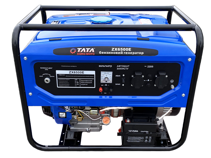 Генератор бензиновий ZX6500 5.0/5.5KW TT AGRO MOTO з електростартером