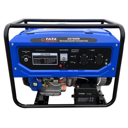 Gasoline generator with electric starter TATA ZX7500E 6KW