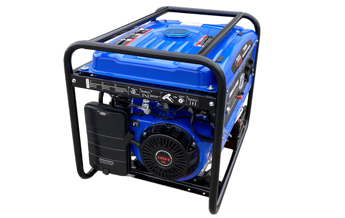 Генератор бензиновий з електростартером TΛTΛ ZX7500E 6KW